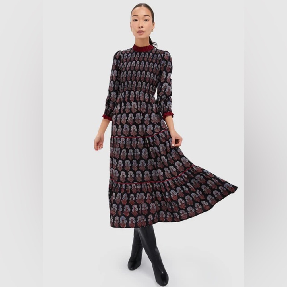 Frost Buta Isabel Dress - Pink City Prints / Tuckernuck